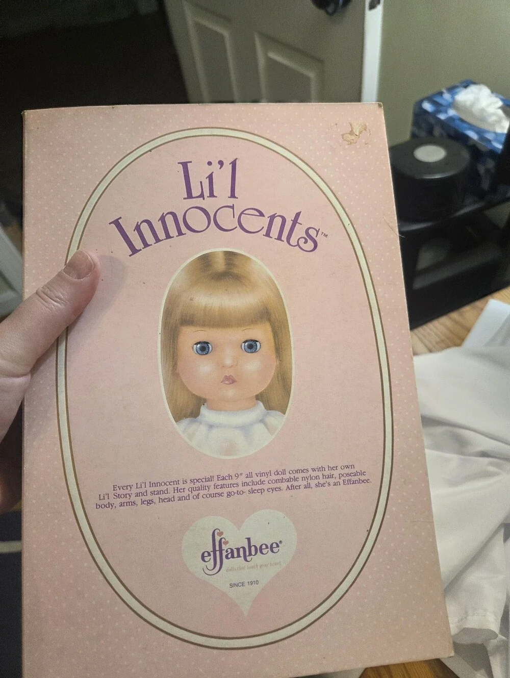 Vintage EFFANBEE Lil Innocents CINDY..new In Box.